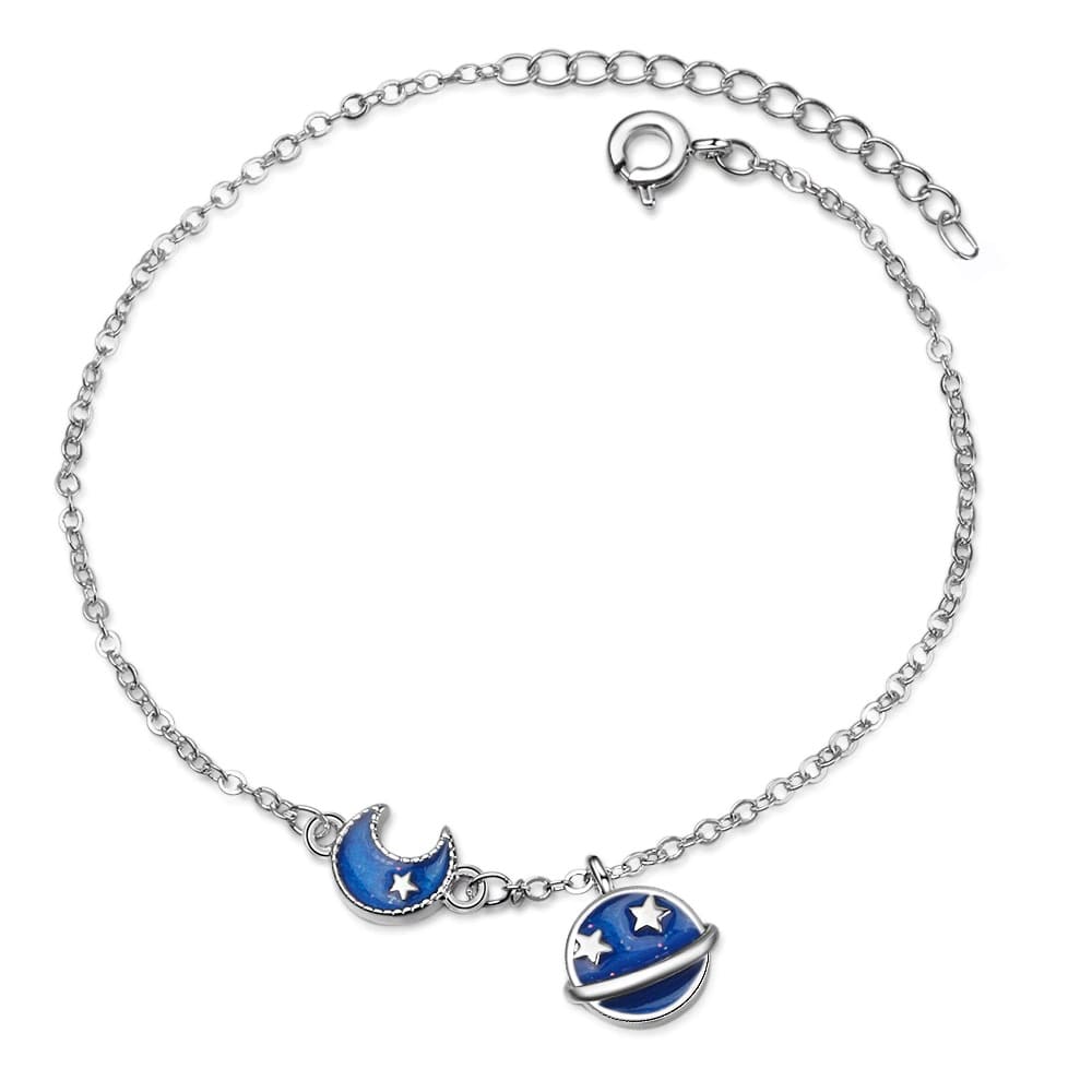 Bracelet de Lune et Planète Bleue Default Title