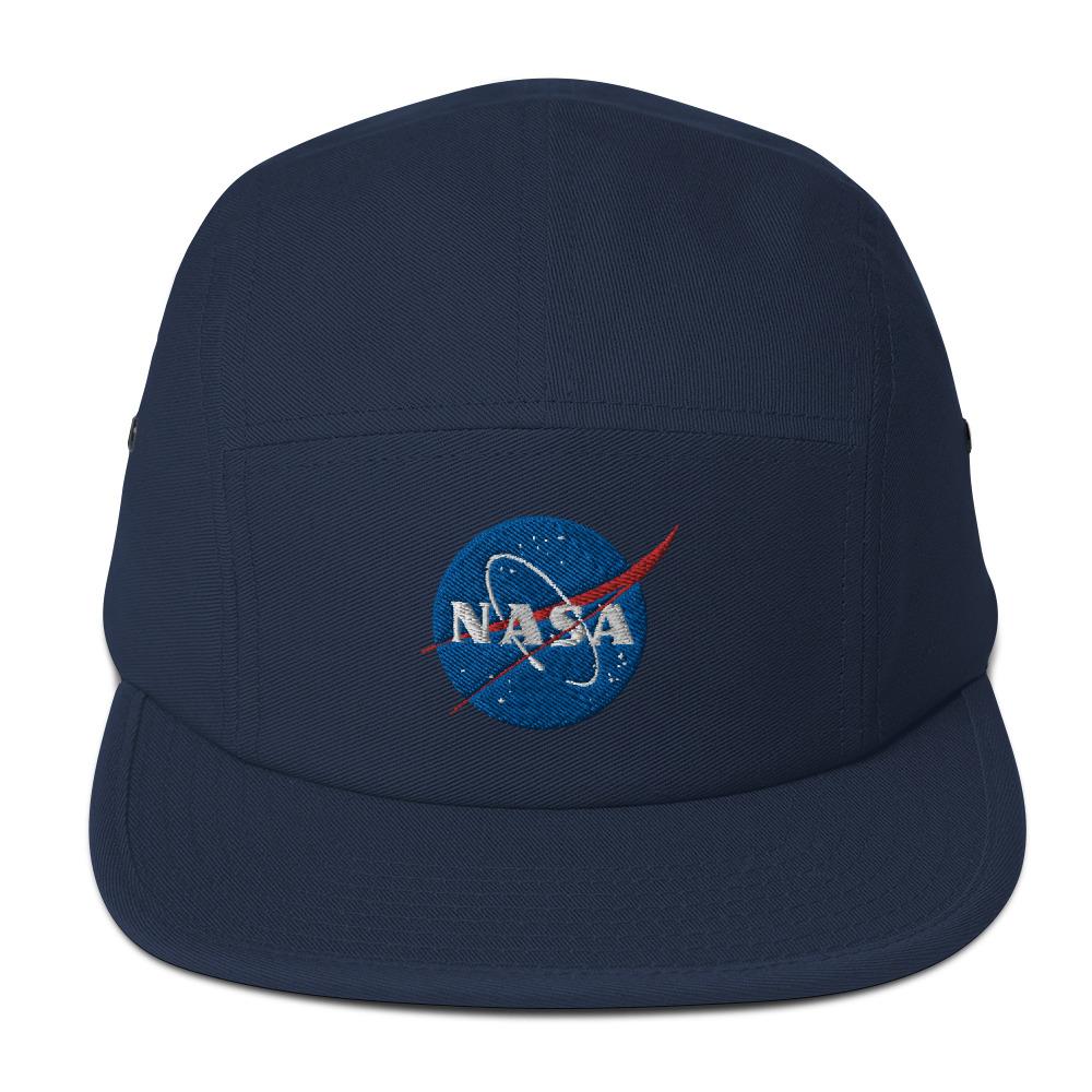 Casquette 5 Panneaux NASA Bleu Marine