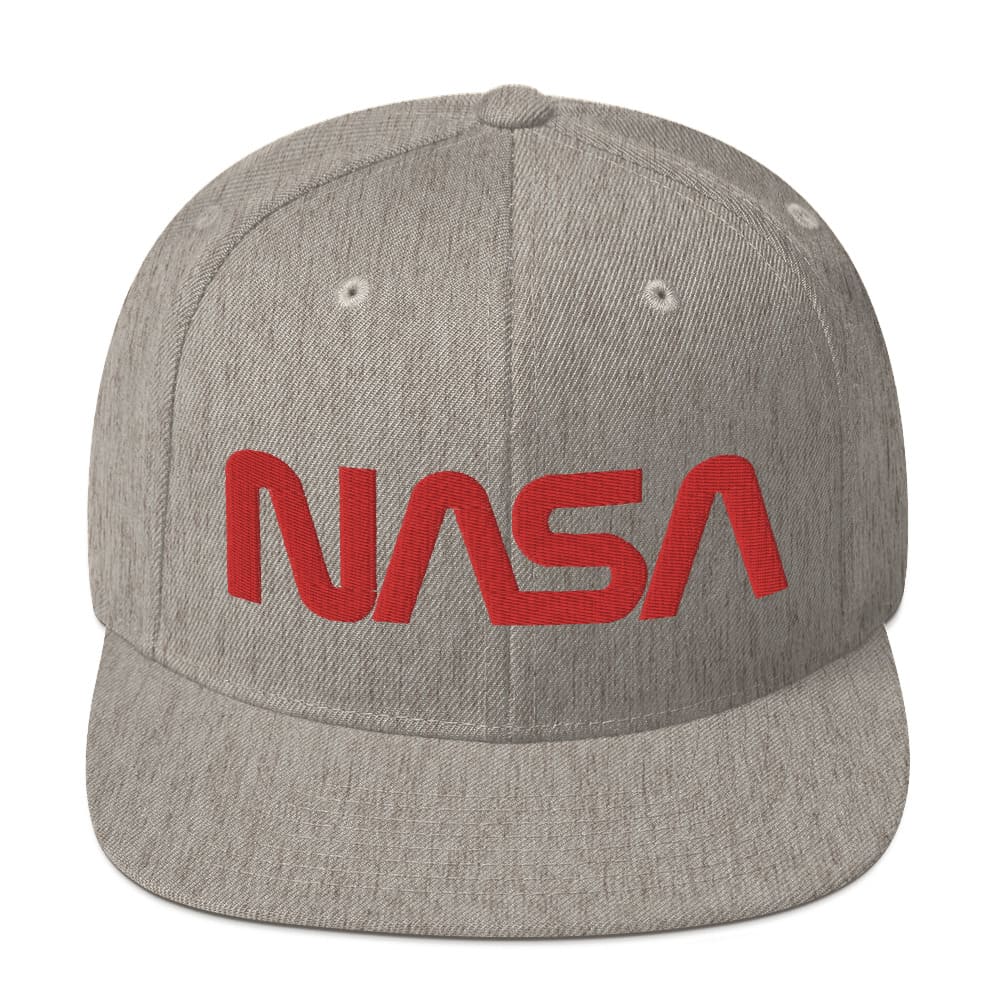 Casquette de Baseball NASA Gris Chiné