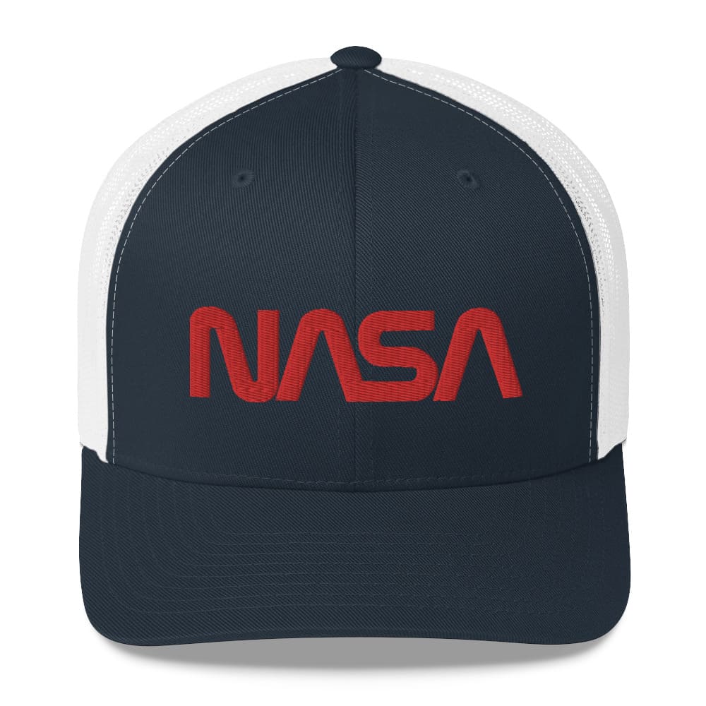 Casquette NASA Vintage Bleu Marine Blanc