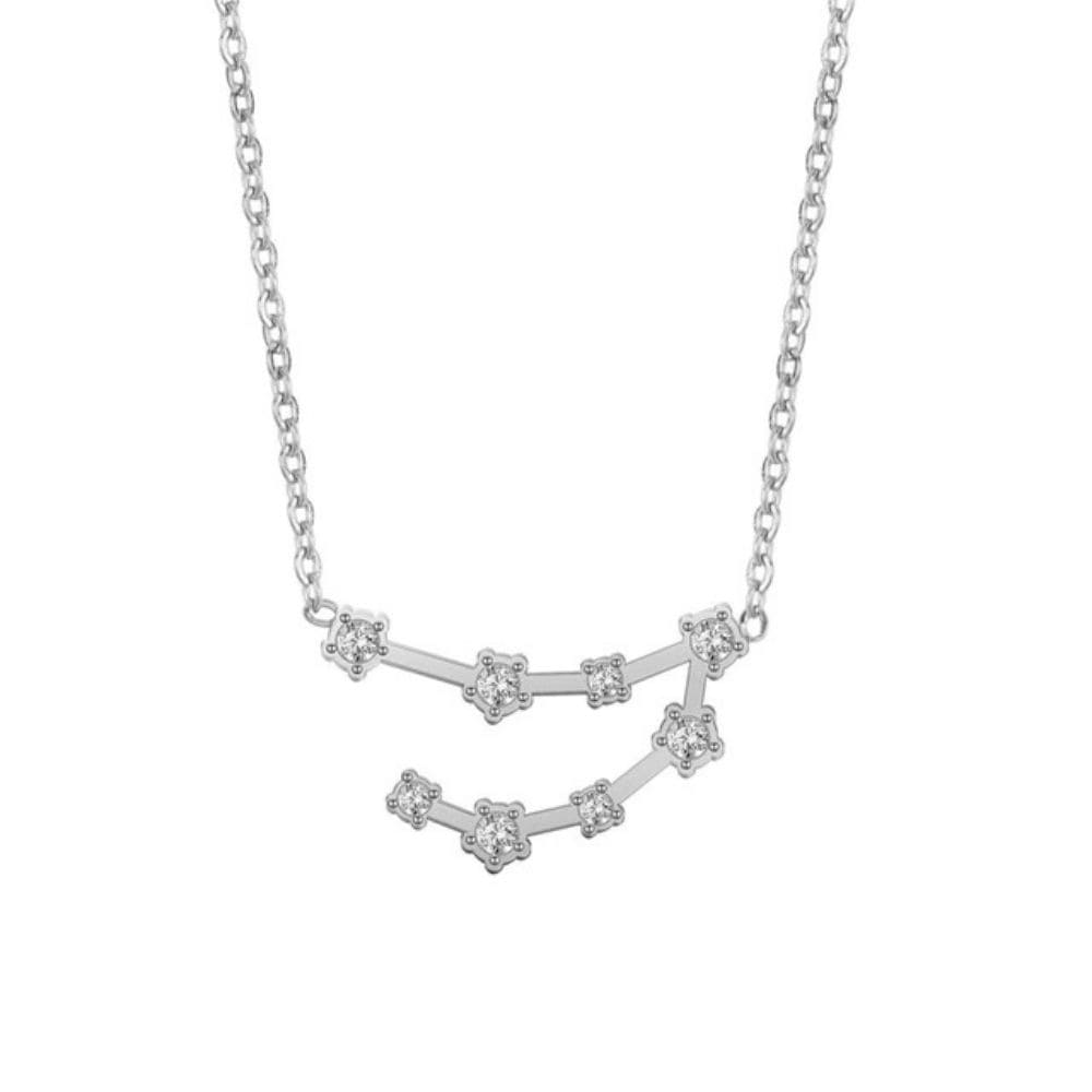 Collier Constellation Capricorne-Argenté