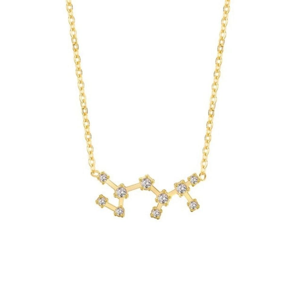 Collier Constellation Sagittaire-Doré