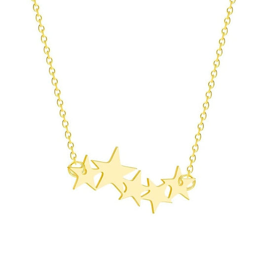 Collier Étoiles Or