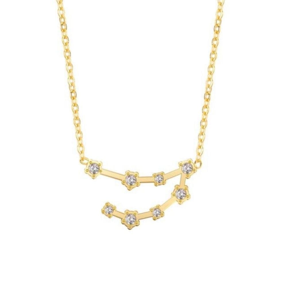 Collier Constellation Capricorne-Doré