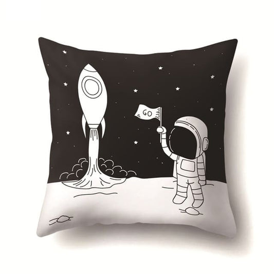 Housse de Coussin Fusée Lunaire Default Title