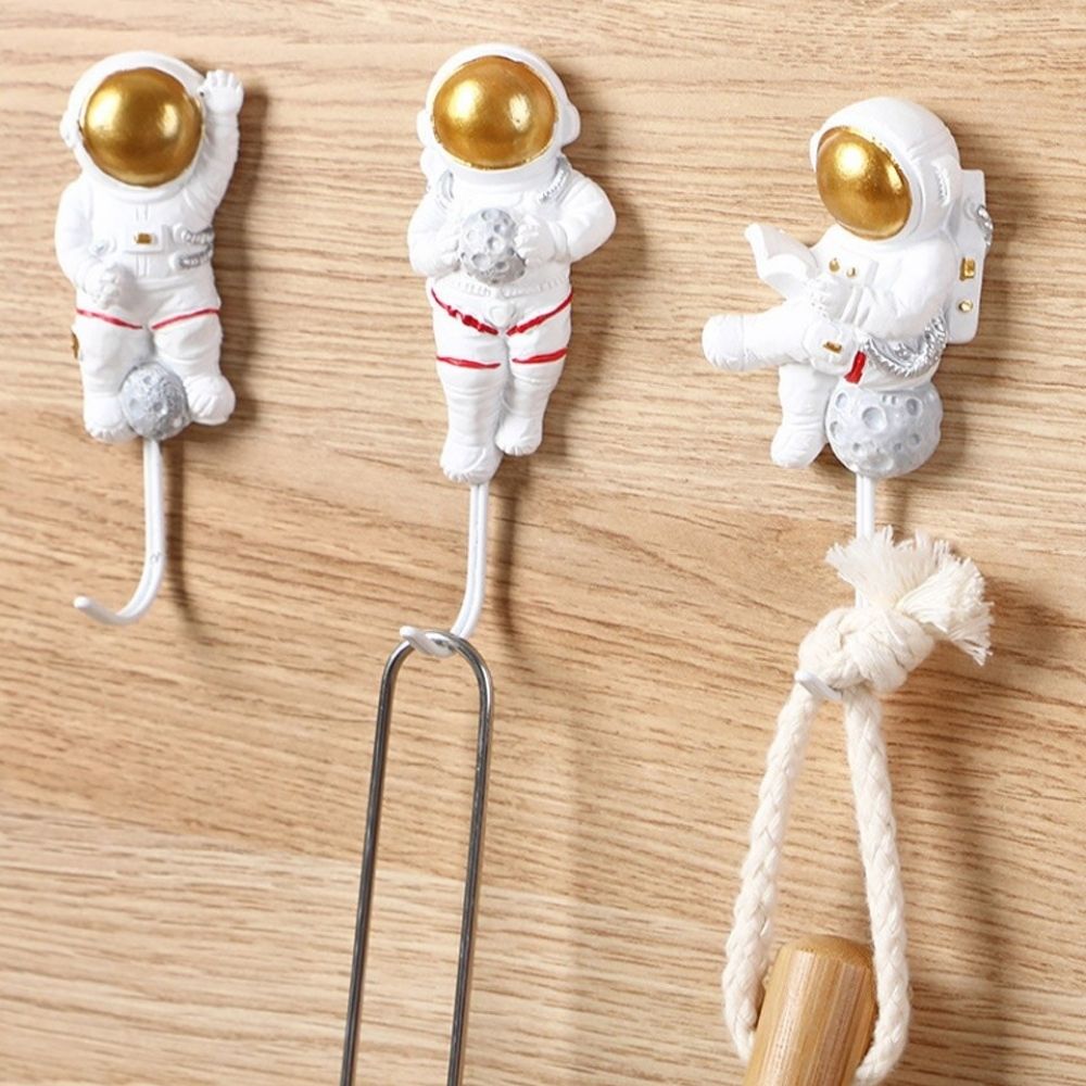 Crochets Muraux Astronaute