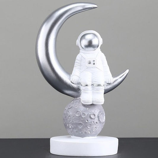 Figurine Astronaute Croissant de Lune Default Title