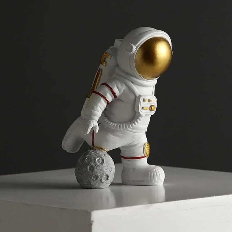 Figurine Astronaute Joueur de Ballon Doré