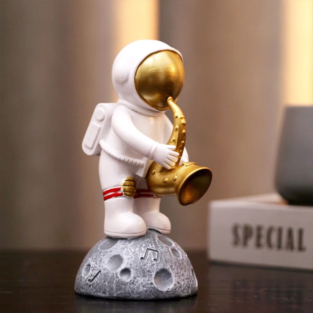 Figurine Astronaute jouant du Saxophone Default Title