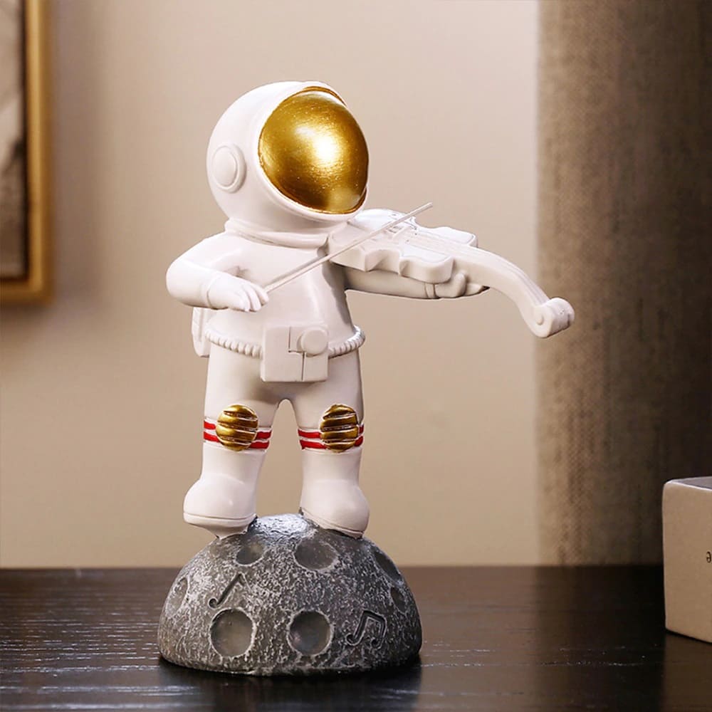 Figurine Astronaute jouant du Violon Default Title