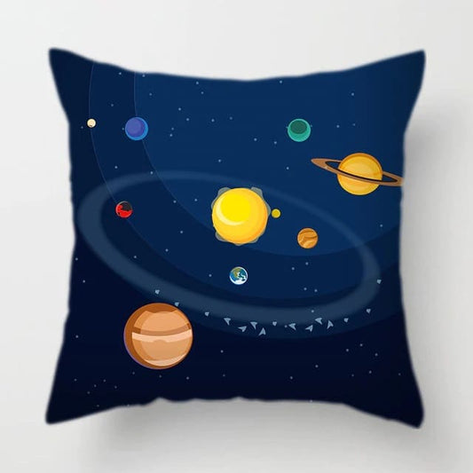 housse de coussin planetes du systeme solaire Default Title