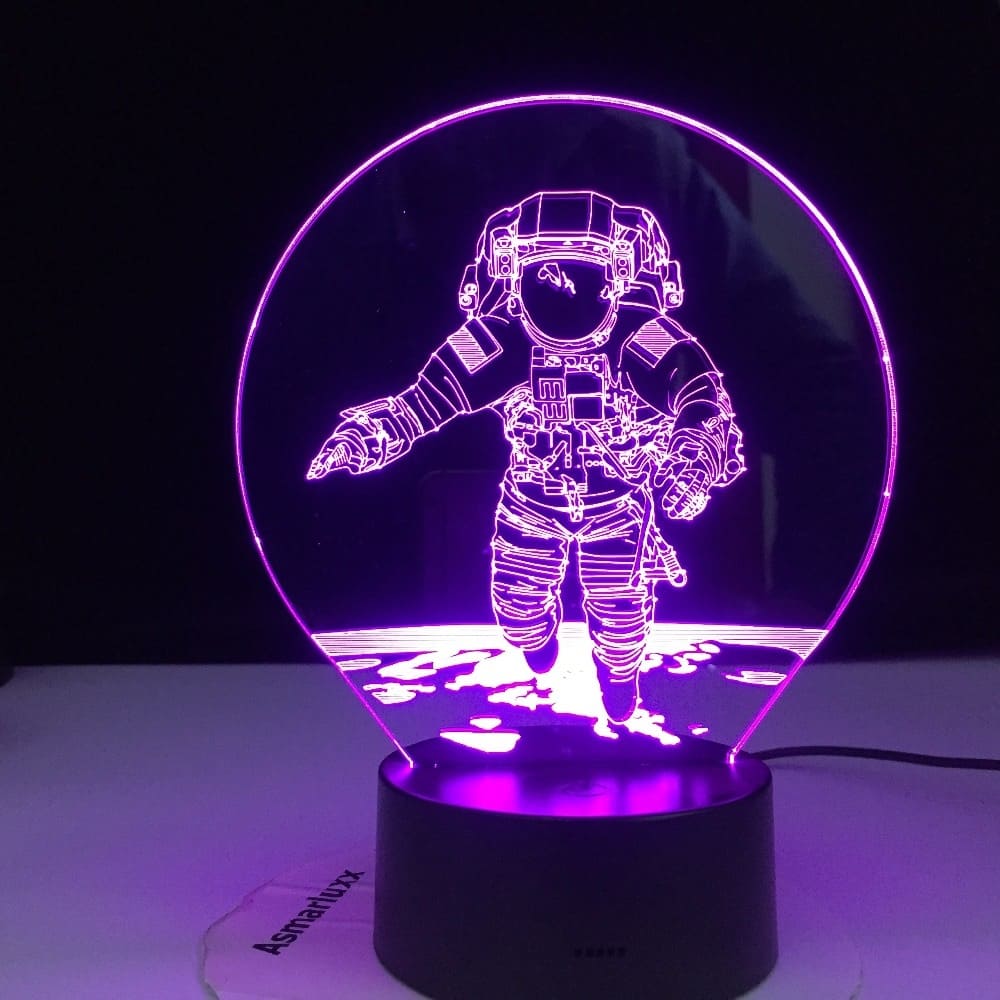 Lampe Astronaute en Orbite