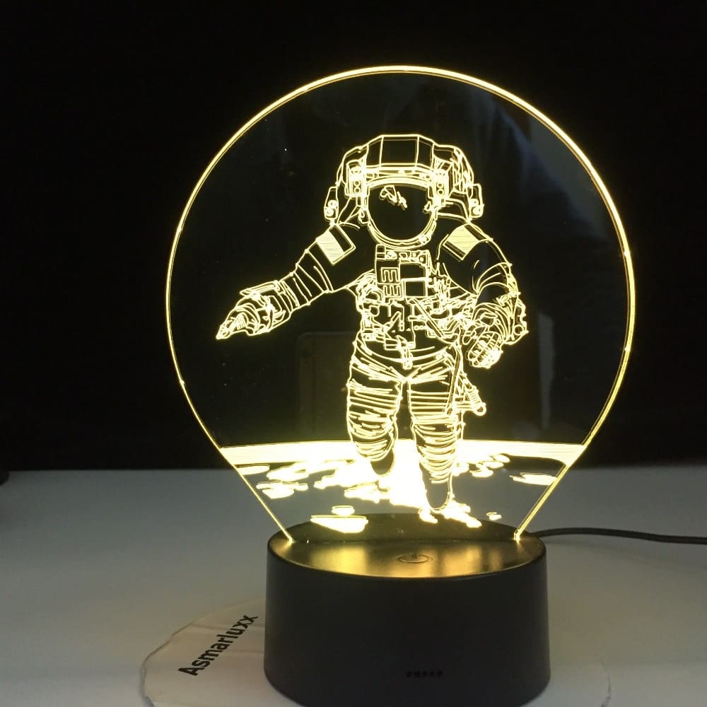 Lampe Astronaute en Orbite