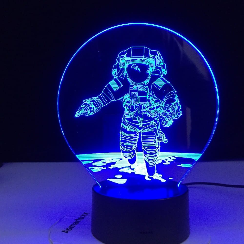 Lampe Astronaute en Orbite