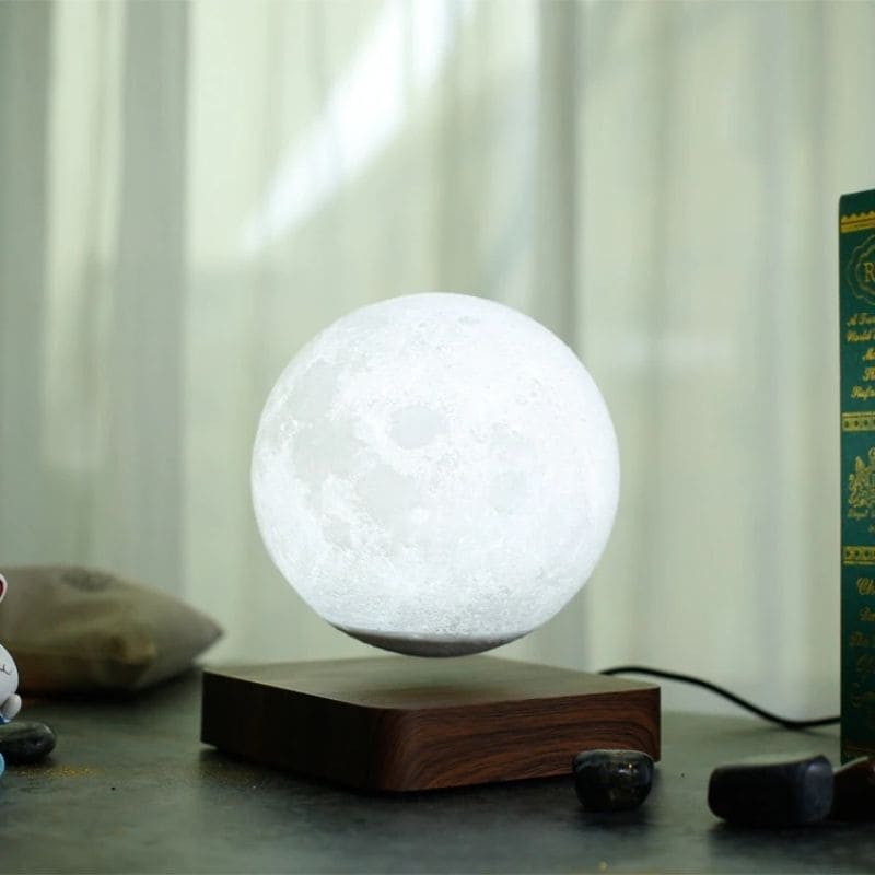 Lampe Lune en Lévitation