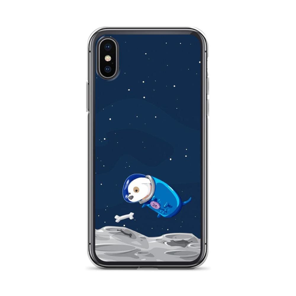 Coque iPhone Chienstronaute iPhone X XS