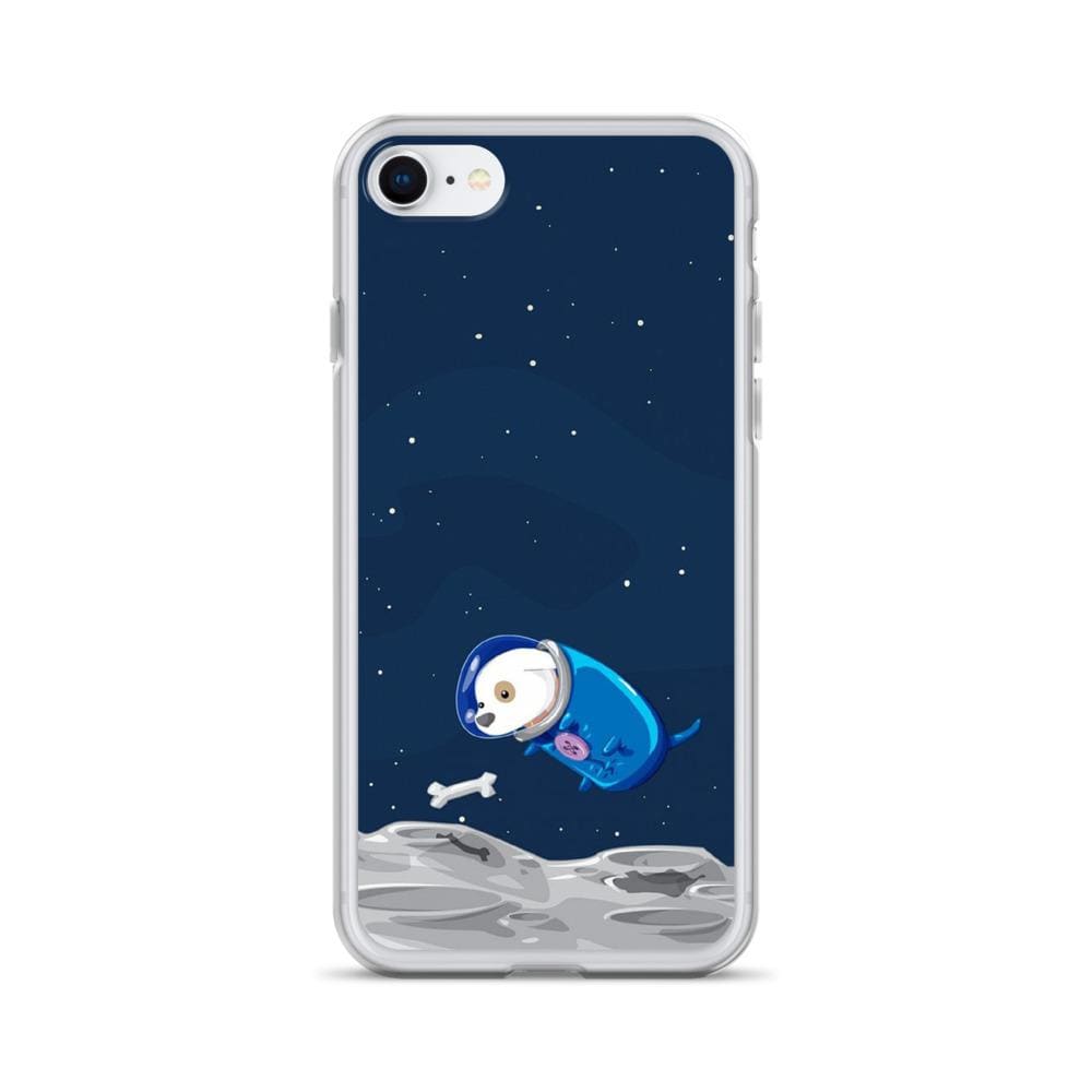 Coque iPhone Chienstronaute iPhone SE