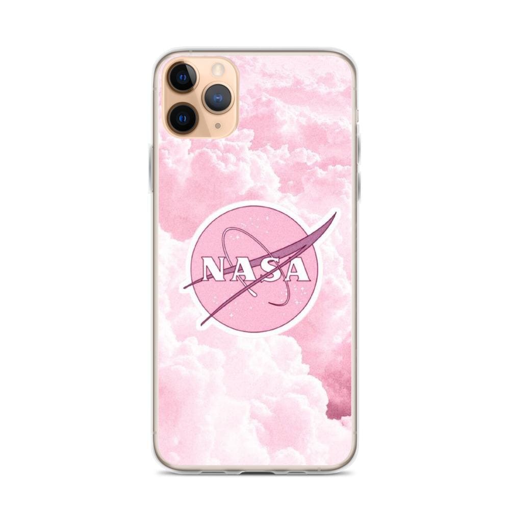 Coque iPhone NASA Rose Vaporwave iPhone 11 Pro Max