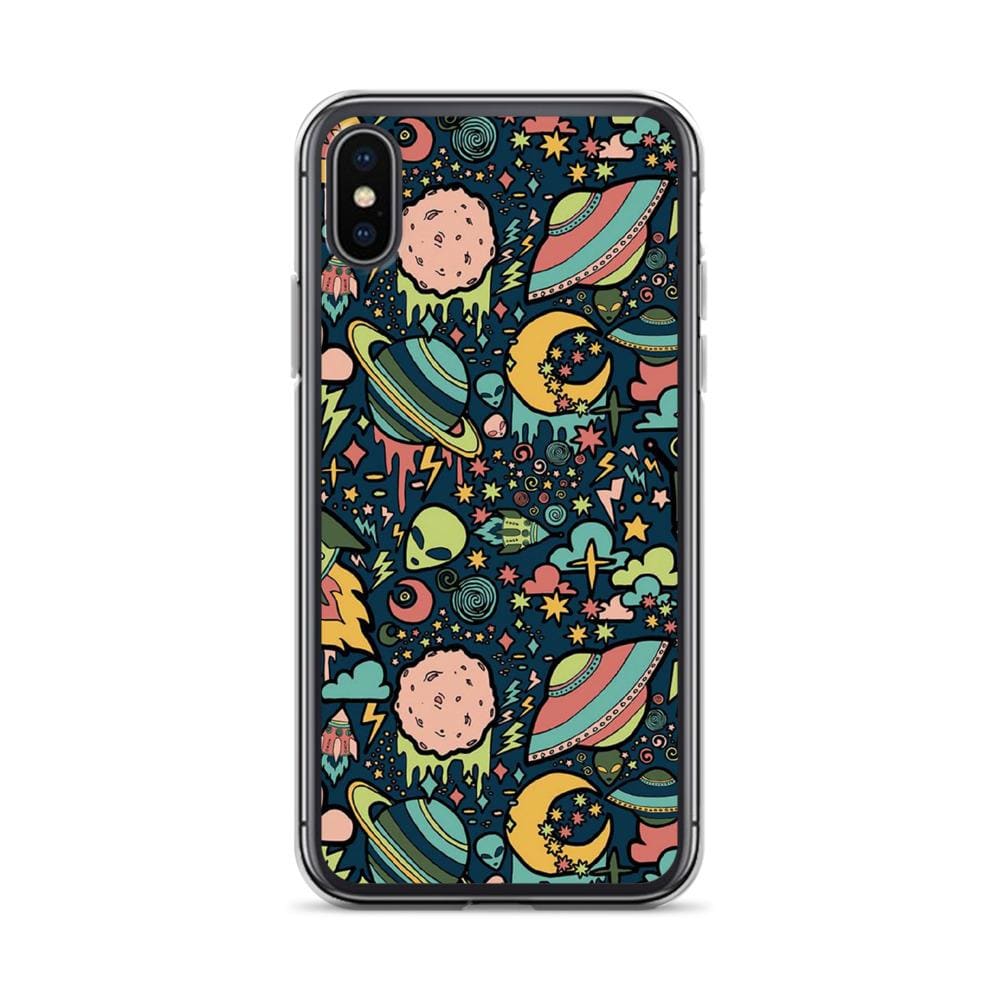 Coque iPhone Objets Célestes Folkloriques iPhone X XS