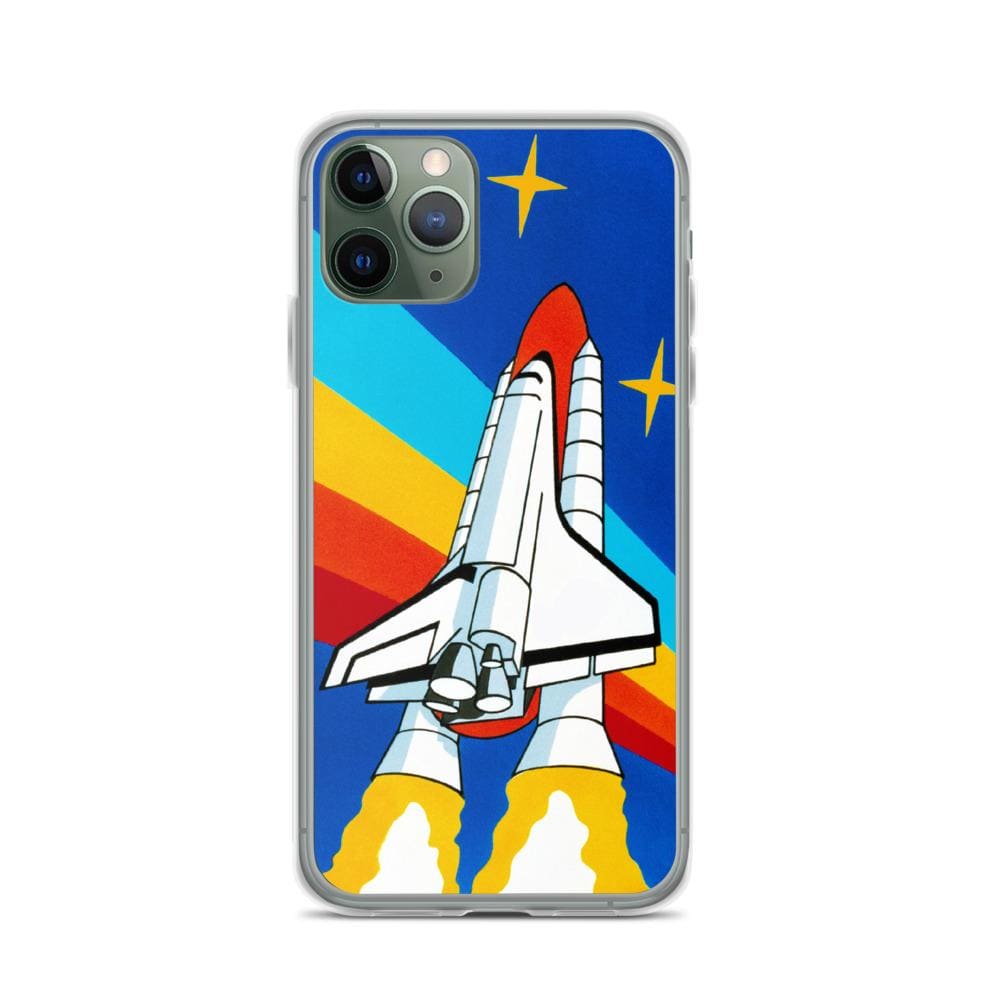 Coque iPhone Navette Spatiale Colorée iPhone 11 Pro