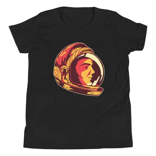 T-shirt Casque Astronaute (Enfant) Noir