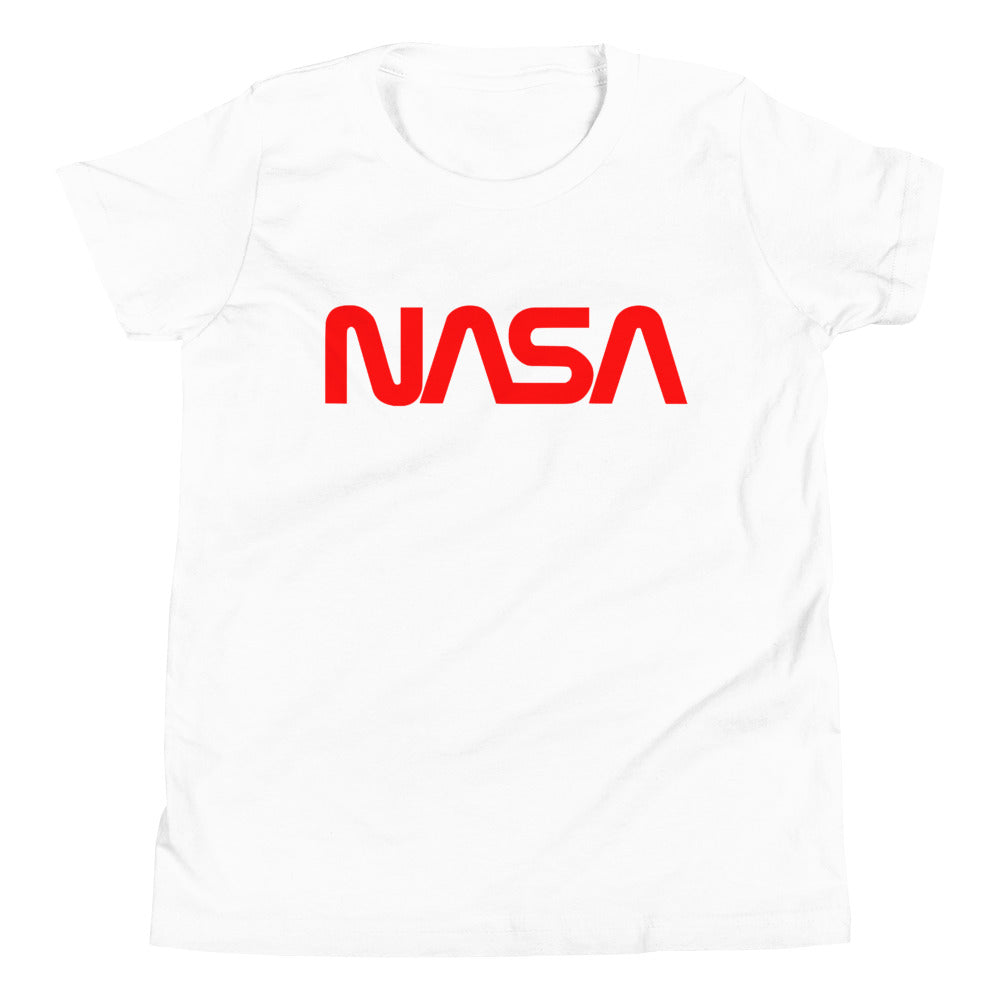 T-shirt Logo NASA (Enfant) Blanc