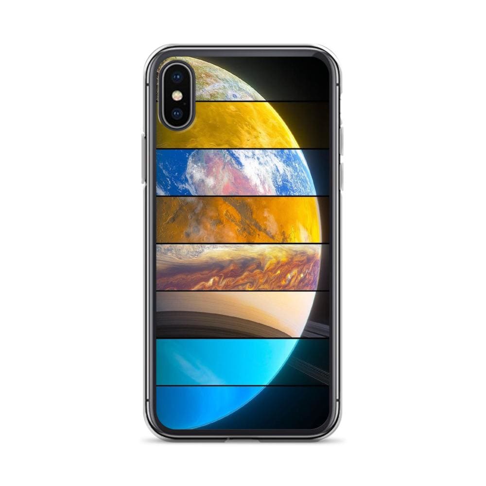 Coque iPhone Système Solaire iPhone X XS