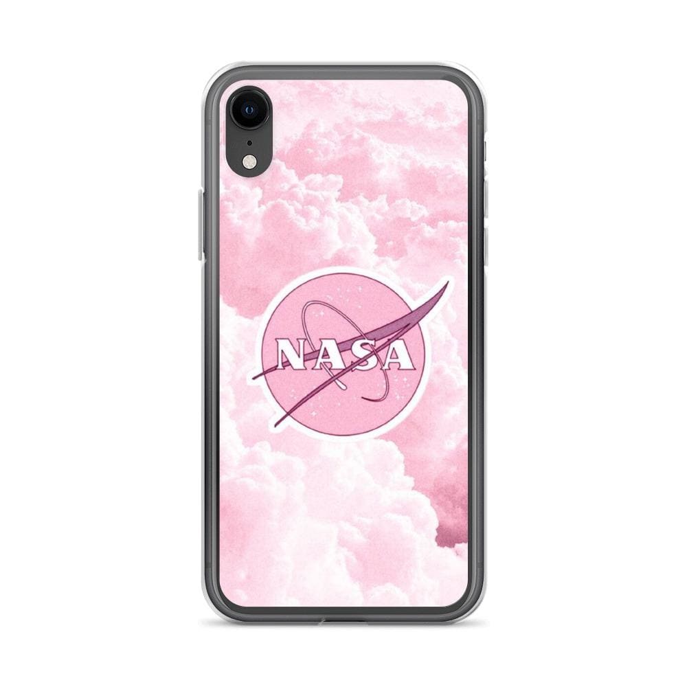 Coque iPhone NASA Rose Vaporwave iPhone XR