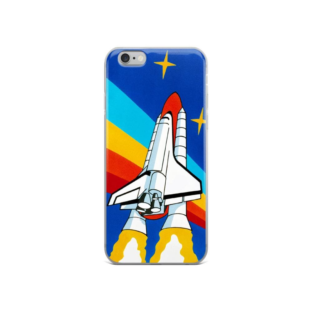 Coque iPhone Navette Spatiale Colorée iPhone 6 6s