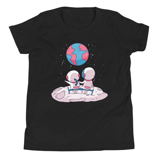 T-shirt Enfant Astronaute sur la Lune (Enfant)