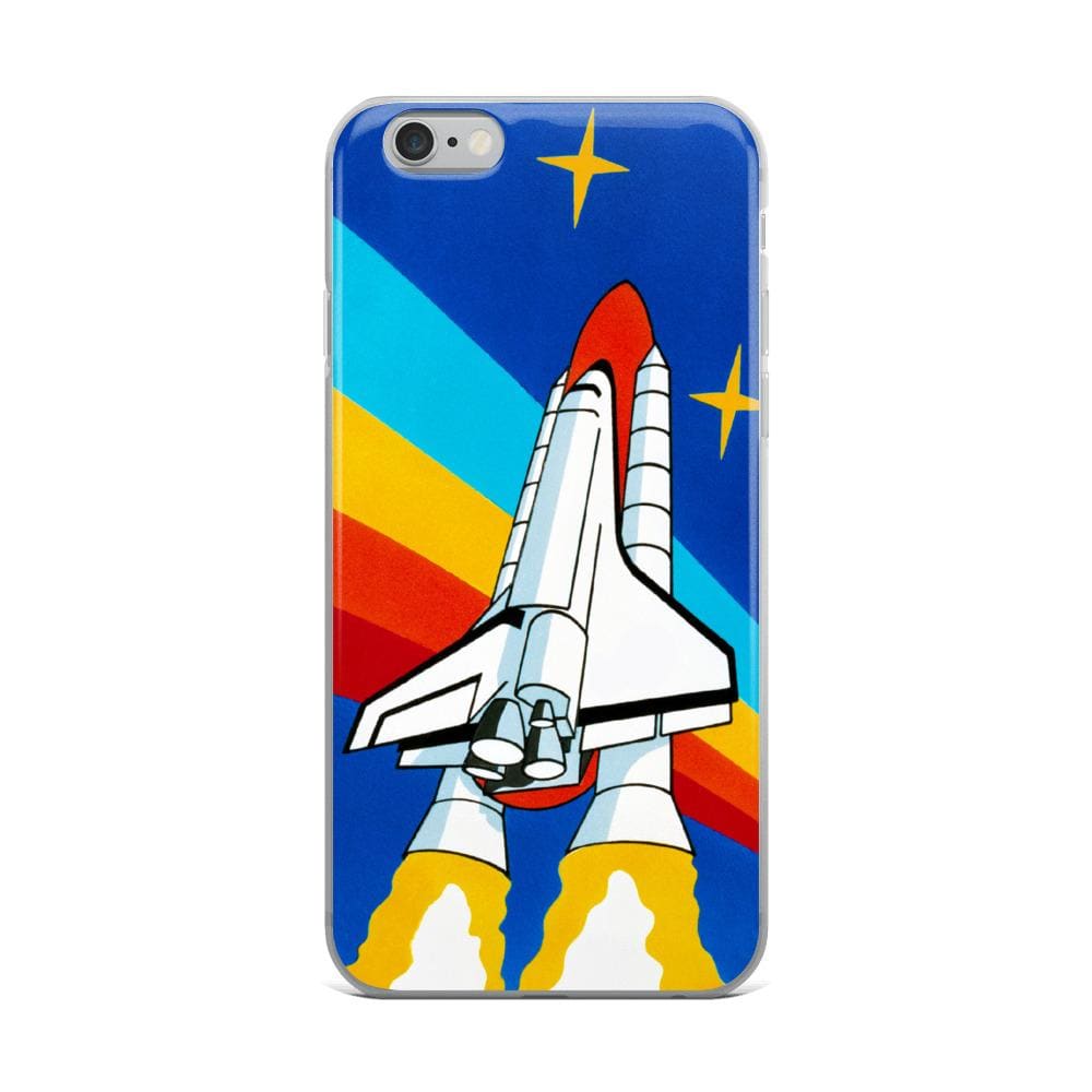 Coque iPhone Navette Spatiale Colorée iPhone 6 Plus 6s Plus