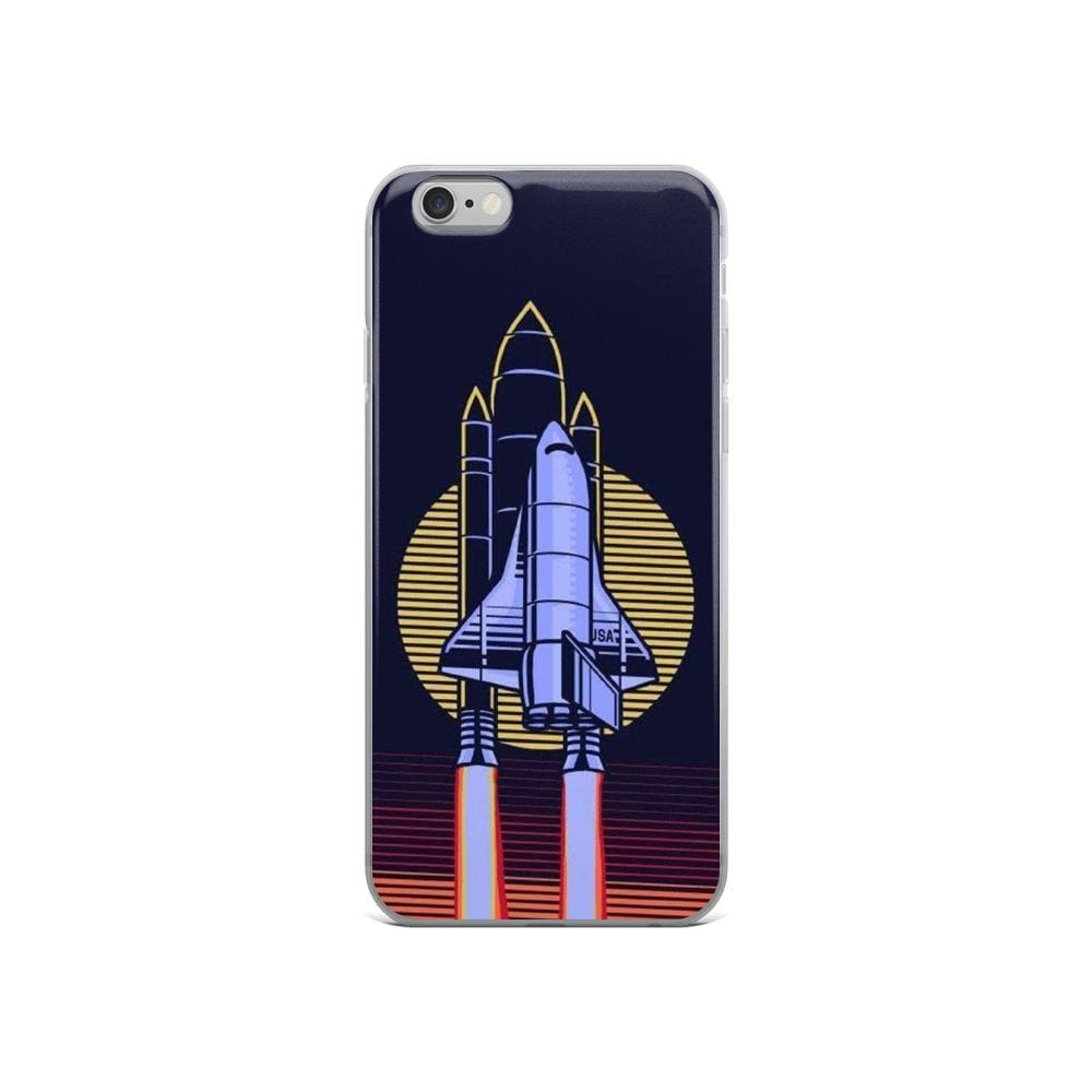 Coque iPhone Navette Spatiale Retrowave iPhone 6 6s