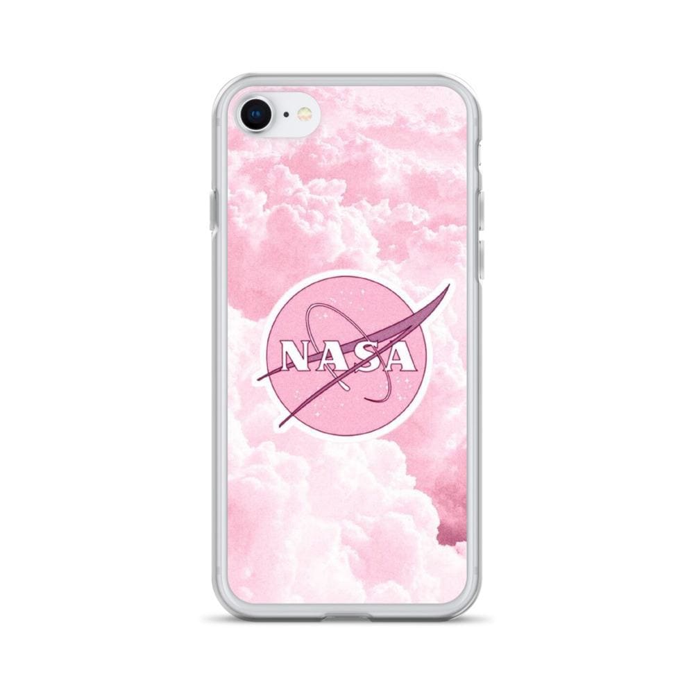 Coque iPhone NASA Rose Vaporwave iPhone 7 8