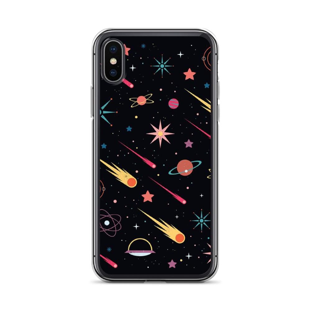 Coque iPhone Space Pixels iPhone X XS