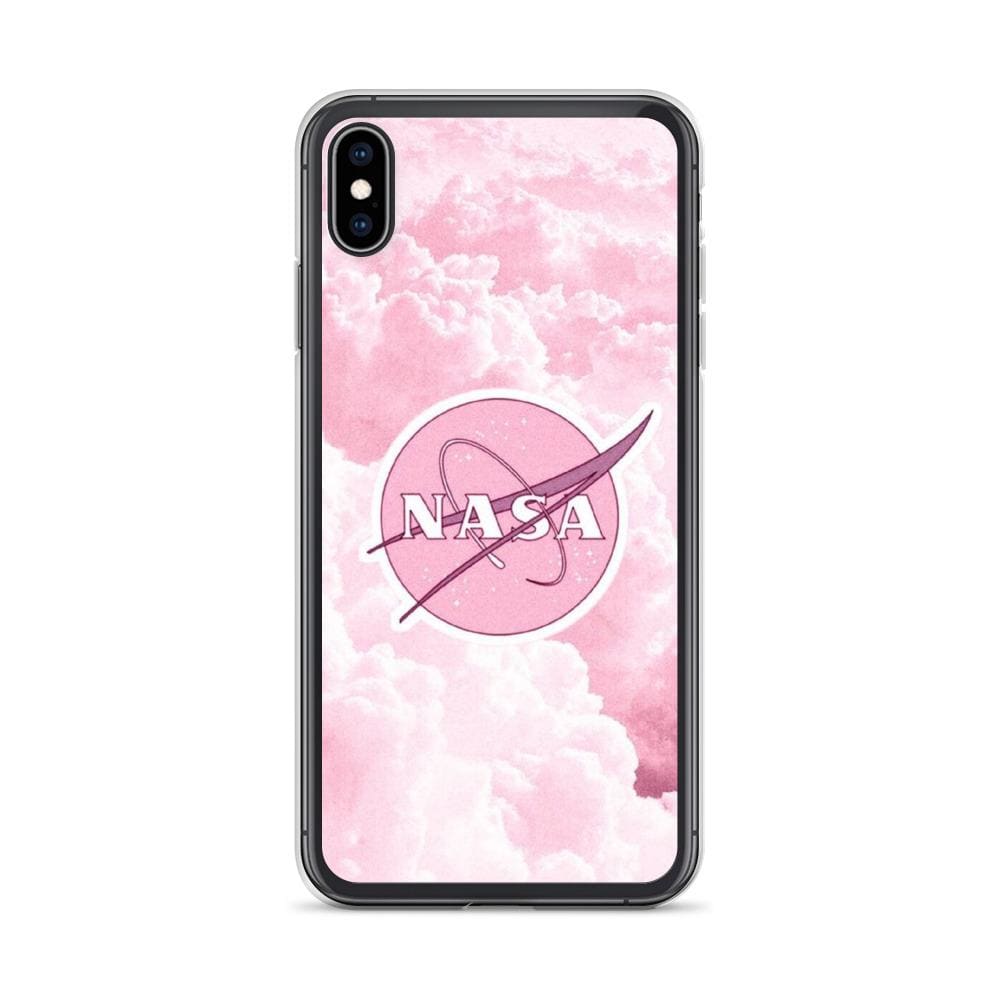 Coque iPhone NASA Rose Vaporwave iPhone XS Max