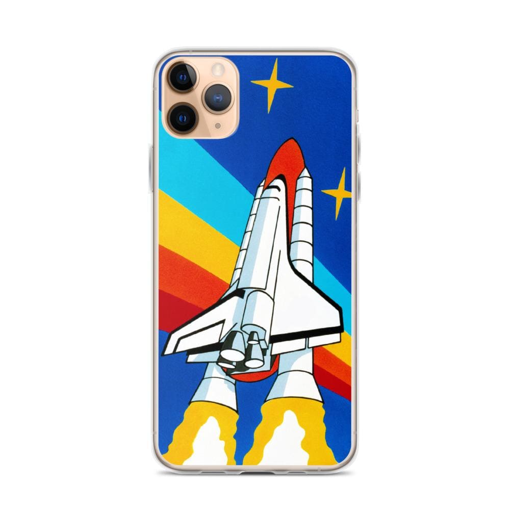 Coque iPhone Navette Spatiale Colorée iPhone 11 Pro Max