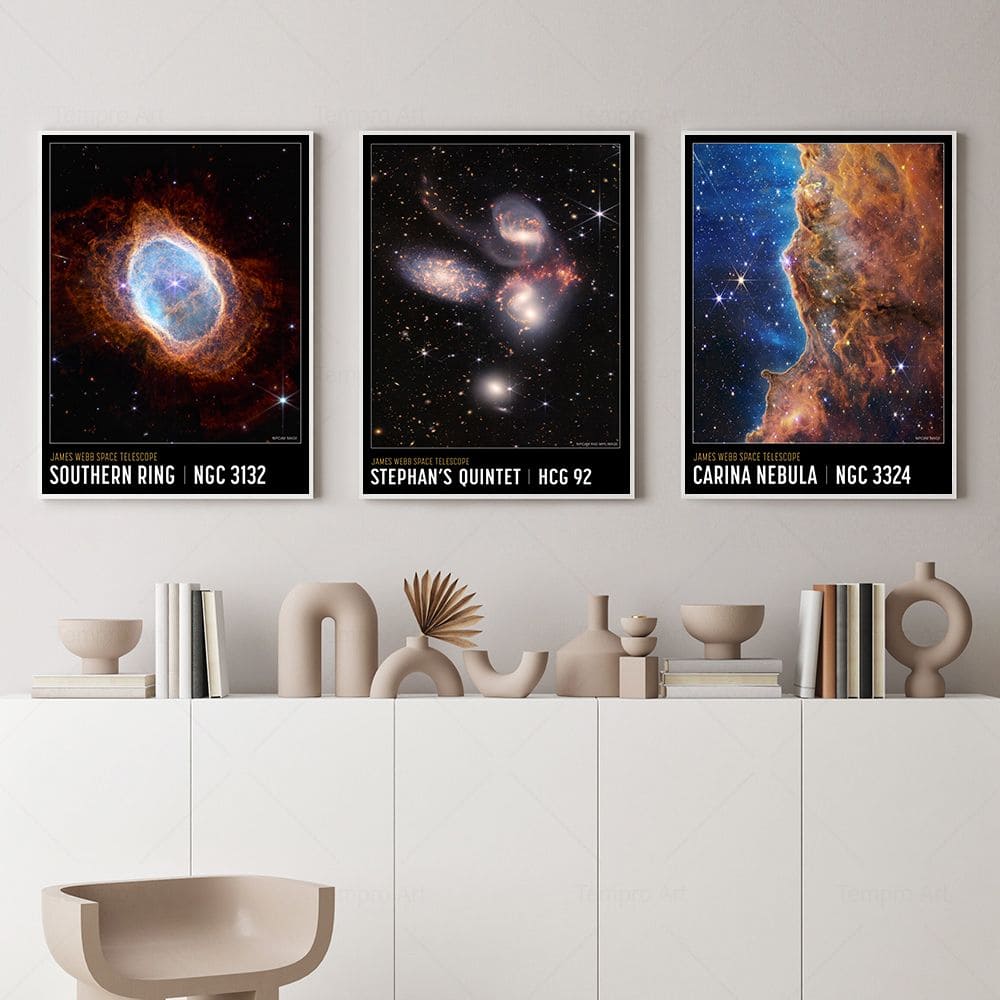 Poster NGC 3132 James Webb