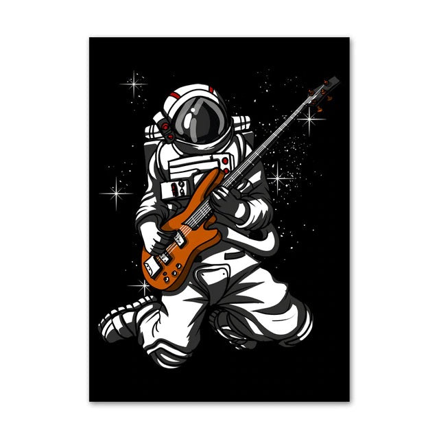 Poster Astronaute Concert Musical