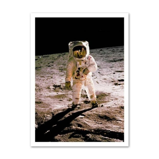 Poster Astronaute Buzz Aldrin Apollo sur la Lune 70 x 100 cm