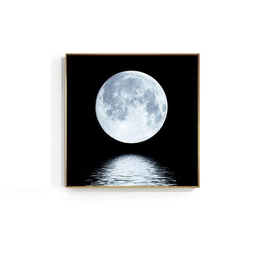 Poster pleine lune 60 x 60cm