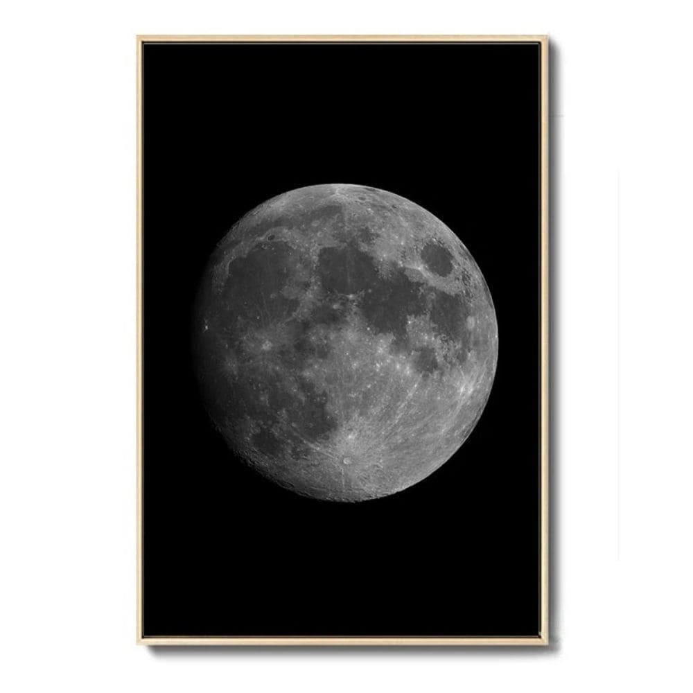 Poster décoratif de la Lune