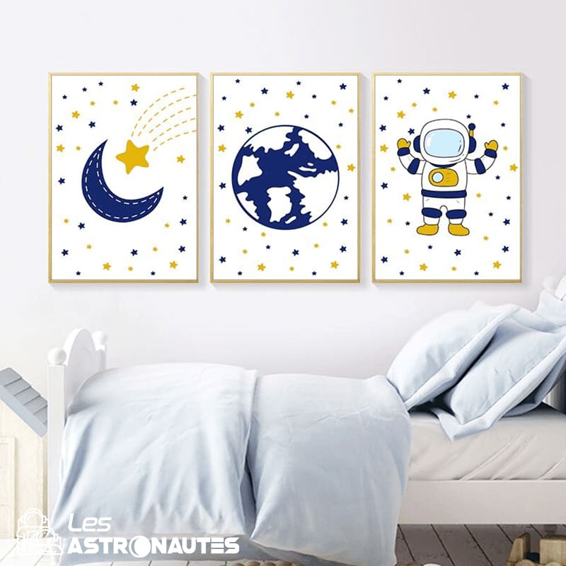 Poster Enfant Astronaute