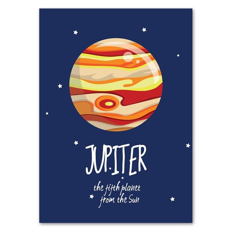 Poster Enfant Jupiter 30x40cm