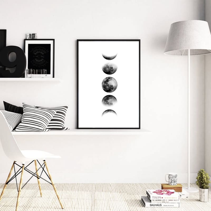 Posters Les Phases de la Lune