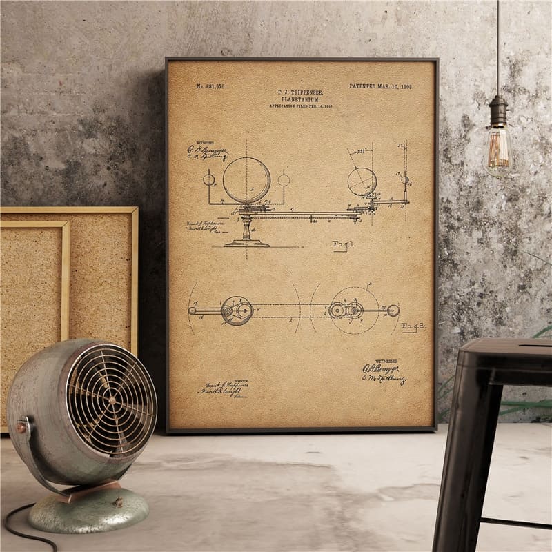 Poster Maquette du Système Solaire