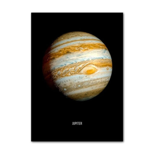 Poster Planète Jupiter 60 x 100 cm