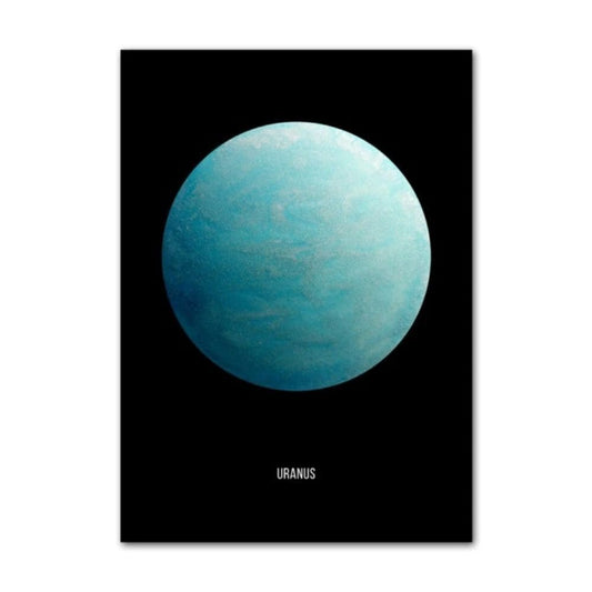 Poster Planète Uranus 60 x 100 cm