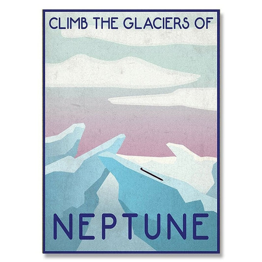 Poster Rétro Neptune 30x40cm