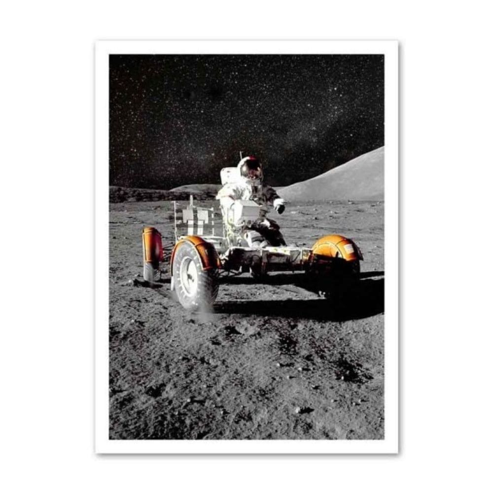 Poster Rover Lunaire Apollo 15 70 x 100 cm