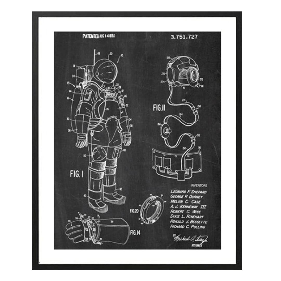 Poster Scientifique Astronaute 42x60cm